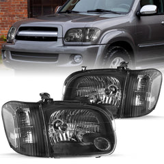 VehicleAid-For 2005-2007 Toyota Sequoia Pickup Headlights