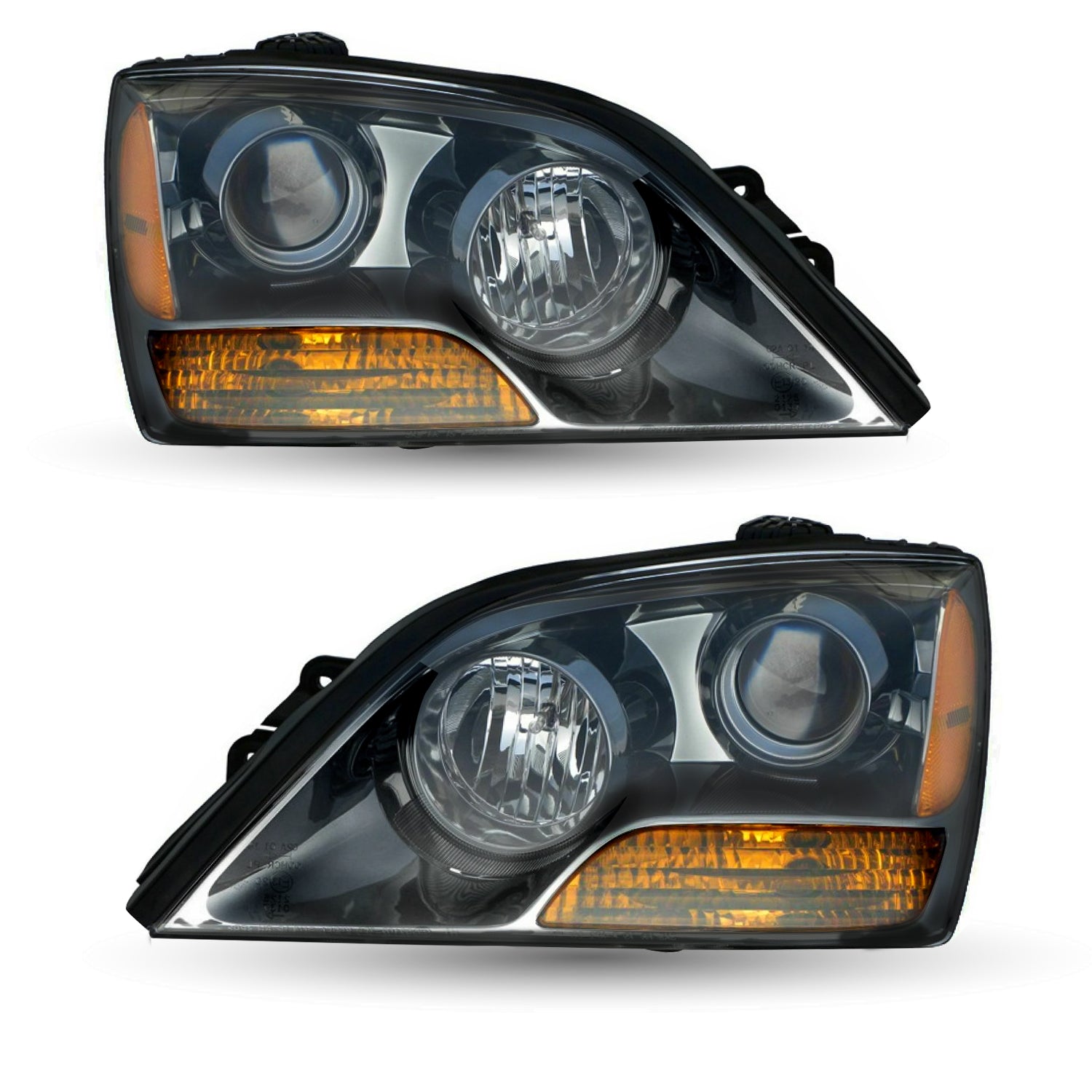 VehicleAid Headlights For 2007 Kia Sorento