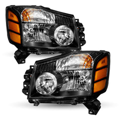 VehicleAid Headlights For 2004-2007 Nissan Titan