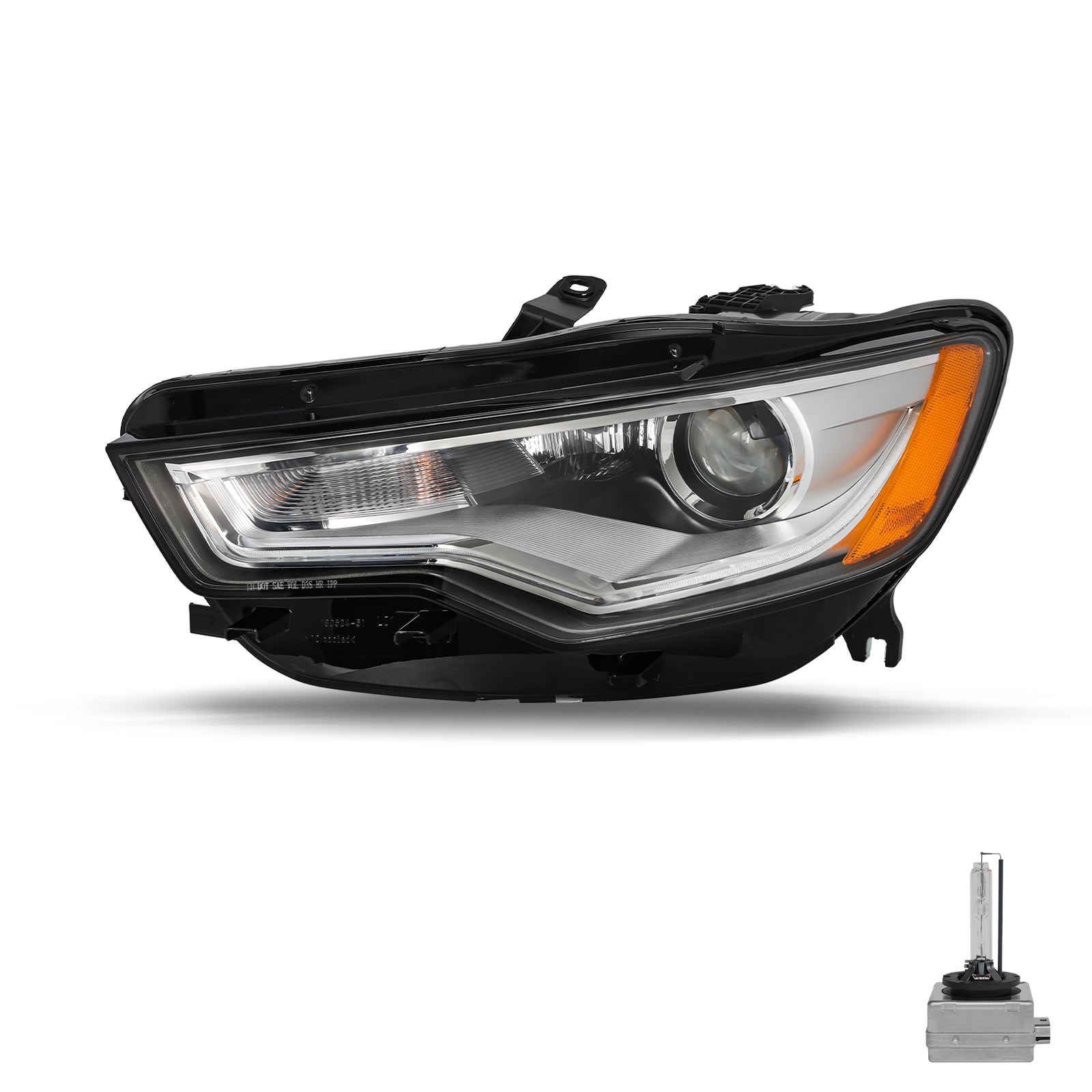 VehicleAid Headlights For 2012-2015 Audi A6/A6 Quattro/S6