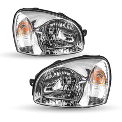 VehicleAid Headlights For 2003-2006 Hyundai Santa Fe