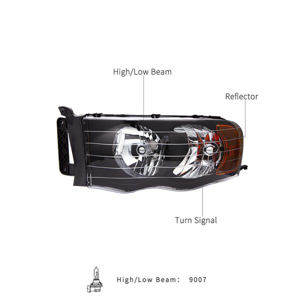 2003-2005 Dodge Ram 3500 Headlights-2
