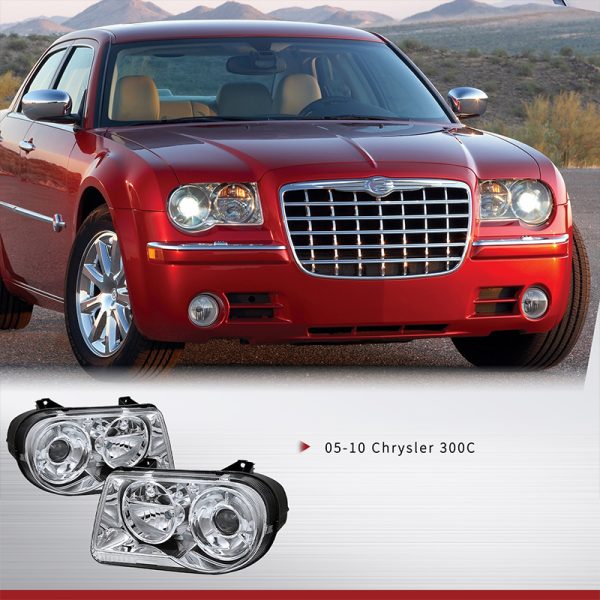 2005-2010-Chrysler-300C-Chrome-Headlights-7