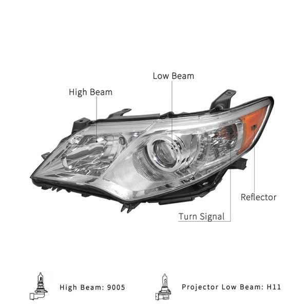 2012-2014-Toyota-Camry-Projector-Headlights-2