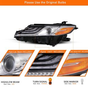2018-2020 Toyota Camry Headlights-2
