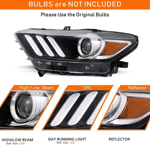 2015-2017 Ford Mustang Headlights-2