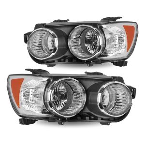 2012-2016 Chevy Sonic Headlights with Chrome Bezel-1