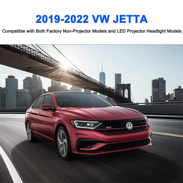 2019-2022 Volkswagen Jetta Headlights with Sequential Switchback-3