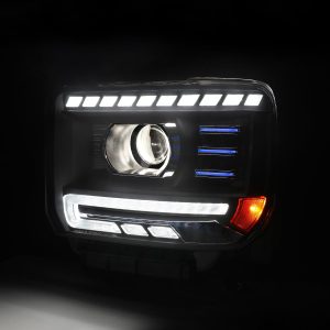 2014-2018 GMC Sierra Full LED Performance Headlights-2